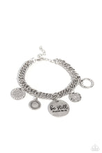 Load image into Gallery viewer, Paparazzi GLITTER and Grace - White Bracelet
