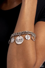 Load image into Gallery viewer, Paparazzi GLITTER and Grace - White Bracelet

