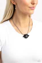 Load image into Gallery viewer, Paparazzi Lip Locked - Black Necklace
