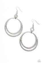 Load image into Gallery viewer, Paparazzi Spin Your HEELS - White Earrings

