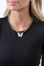 Load image into Gallery viewer, Paparazzi Vibrant Flutter - White Necklace
