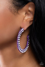 Load image into Gallery viewer, Paparazzi Flawless Fashion - Purple Earrings
