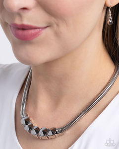 Paparazzi Musings Makeover - Silver Necklace
