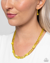 Load image into Gallery viewer, Paparazzi Fond Fashion - Yellow Necklace
