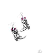 Load image into Gallery viewer, Paparazzi Southern Belle of the Ball - Pink Earrings
