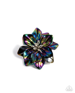 Paparazzi Plantonic Petals - Black Ring