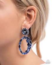 Load image into Gallery viewer, Paparazzi Eclectic Elevation - Blue Earrings
