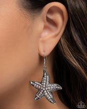 Load image into Gallery viewer, Paparazzi Starfish Spectacle - White Earrings (Iridescent)
