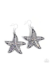 Load image into Gallery viewer, Paparazzi Starfish Spectacle - White Earrings (Iridescent)

