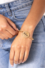Load image into Gallery viewer, Paparazzi Hope and Faith - Gold Bracelet
