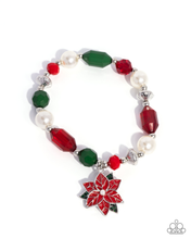 Load image into Gallery viewer, Paparazzi Most Wonderful Time of the Year - Multi Necklace &amp;  Paparazzi Bundle of Joy - Red Earrings &amp; Paparazzi North Pole Panache - Multi Bracelet &amp; Paparazzi Poinsettia Pizzazz - Multi Bracelet (Pink Friday November 2024 - Week 1)
