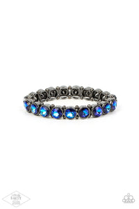 Paparazzi Sugar-Coated Sparkle - Multi (Blue) Bracelet