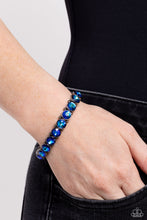 Load image into Gallery viewer, Paparazzi Sugar-Coated Sparkle - Multi (Blue) Bracelet
