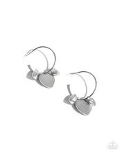 Load image into Gallery viewer, Paparazzi Casually Crushing - Silver Earrings
