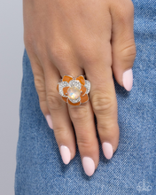 Load image into Gallery viewer, Paparazzi Bridging Bling - Orange Ring
