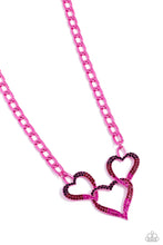 Load image into Gallery viewer, Paparazzi Eclectically Enamored - Pink Necklace

