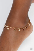 Load image into Gallery viewer, Paparazzi BEACH You To It - Gold Anklet

