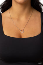 Load image into Gallery viewer, Paparazzi INITIALLY Yours - Q - White Necklace
