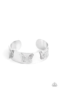 Paparazzi Magical Mariposas - Silver Bracelet