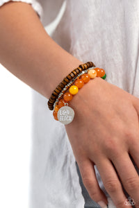 Paparazzi Lifes a Beach - Orange Bracelet