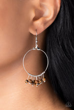 Load image into Gallery viewer, Paparazzi Free Your Soul - Brown Earrings
