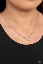 Load image into Gallery viewer, Paparazzi INITIALLY Yours - F - White Necklace
