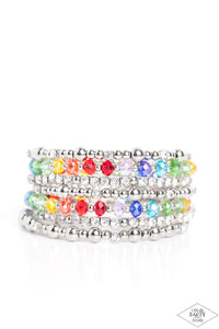 Paparazzi ICE Knowing You - Multi Bracelet (Pink Diamond Exclusive)