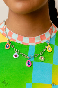 Paparazzi Colorblock Craze - Multi Necklace (May 2023 Fashion Fix)