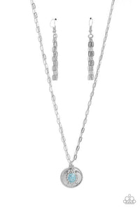 Paparazzi Sea Turtle Shimmer - Blue Necklace & Paparazzi Swimming in Shimmer - Multi Bracelet Set
