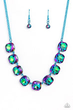 Load image into Gallery viewer, Paparazzi Combustible Command - Blue Necklace
