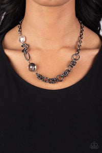 Paparazzi Celestially Celtic - Black Necklace