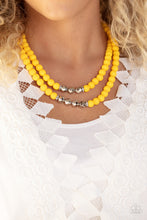 Load image into Gallery viewer, Paparazzi Summer Splash - Yellow Necklace
