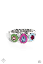 Load image into Gallery viewer, Paparazzi Colorblock Chic - Multi Ring (May 2023 Fashion Fix)
