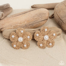 Load image into Gallery viewer, Paparazzi Permanent Vacation - Brown Earrings
