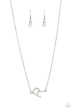 Load image into Gallery viewer, Paparazzi INITIALLY Yours - R - White Necklace
