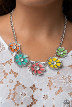 Load image into Gallery viewer, Paparazzi Playful Posies - Multi Necklace (July 2023 Life Of The Party)
