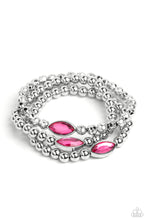 Load image into Gallery viewer, Paparazzi Twinkling Team - Pink Bracelet
