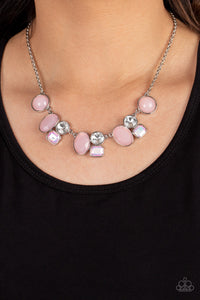 Paparazzi Fantasy World - Pink Necklace