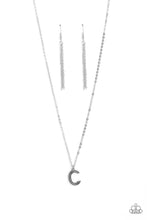 Load image into Gallery viewer, Paparazzi Leave Your Initials - Silver - C Necklace
