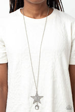 Load image into Gallery viewer, Paparazzi Rock Star Sparkle - White Necklace
