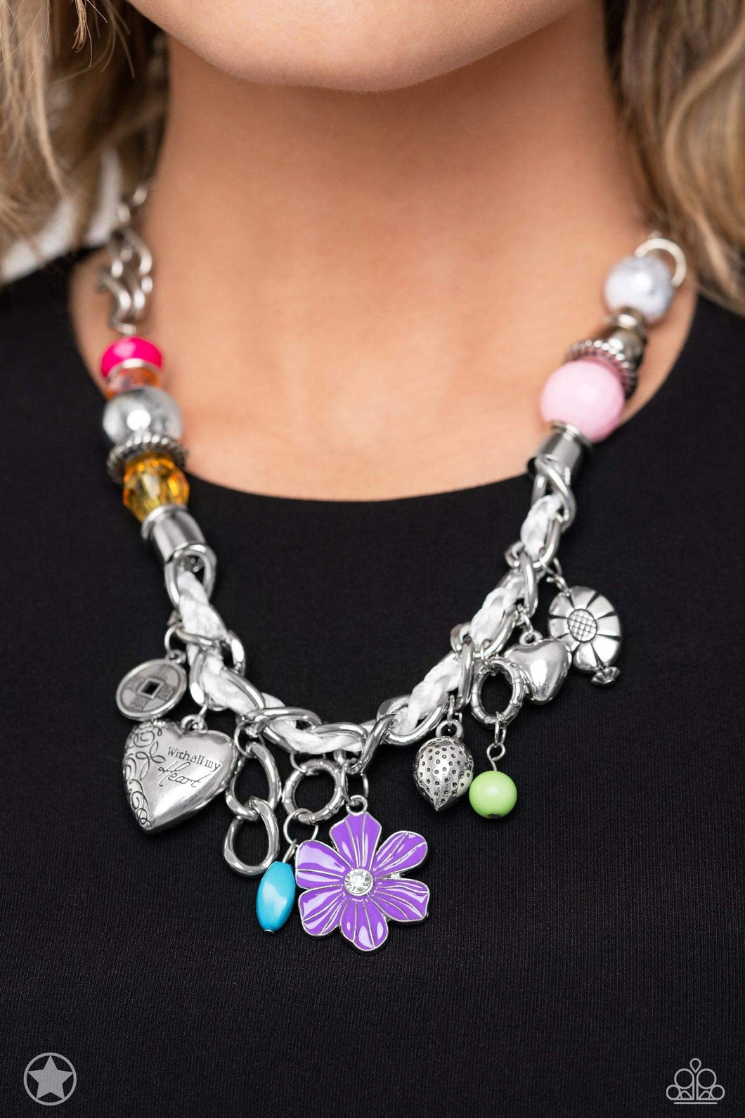 Paparazzi Charmed, I Am Sure - Multi Necklace (June 2023 Limited Edition)