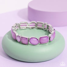 Load image into Gallery viewer, Paparazzi Giving Geometrics - Purple Bracelet
