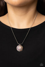 Load image into Gallery viewer, Paparazzi Haute Hybrid - Pink Necklace (Iridescent/Reversible)
