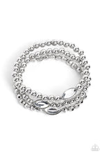 Load image into Gallery viewer, Paparazzi Twinkling Team - White Bracelet
