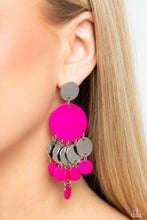 Load image into Gallery viewer, Paparazzi SHELL of the Ball - Pink Earrings
