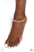 Load image into Gallery viewer, Paparazzi Point in Time - Gold Anklet
