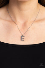 Load image into Gallery viewer, Paparazzi Leave Your Initials - Silver - E Necklace
