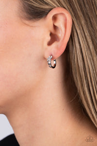 Paparazzi Starfish Showpiece - White Earrings