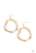 Load image into Gallery viewer, Paparazzi Scintillating Shareholder - Gold Earrings
