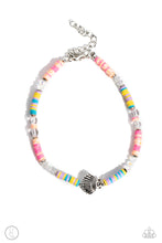 Load image into Gallery viewer, Paparazzi Carefree Coral - Multi Anklet 
